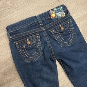 Y2K True Religion Blue Bootcut Jeans Womens Size 12